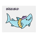 Bügelbild “Hai”
