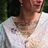 Bügelbild „Wildblume“