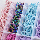 Hummerverschluss Karabiner für Anhänger x Rosé Metallic