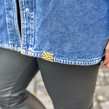 3er Set Weblabel „Leo“ x Senf