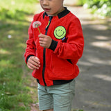 Chenille Patch “Smiley” x Neon