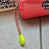 1 Meter Geflochtene Kordel x Ø2mm x Orange/Blau