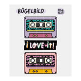 Bügelbild „Mixtape Mix x Love it“