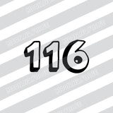 Kindergrößen Nummern PNG Datei