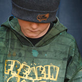 Kunstleder Label „Skateboard“