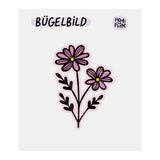 Bügelbild „Wildblume“