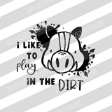Play in the dirt PNG file
