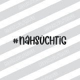 #nähsüchtig PNG Datei