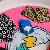 Set of 3 woven labels “Donnerwetter”