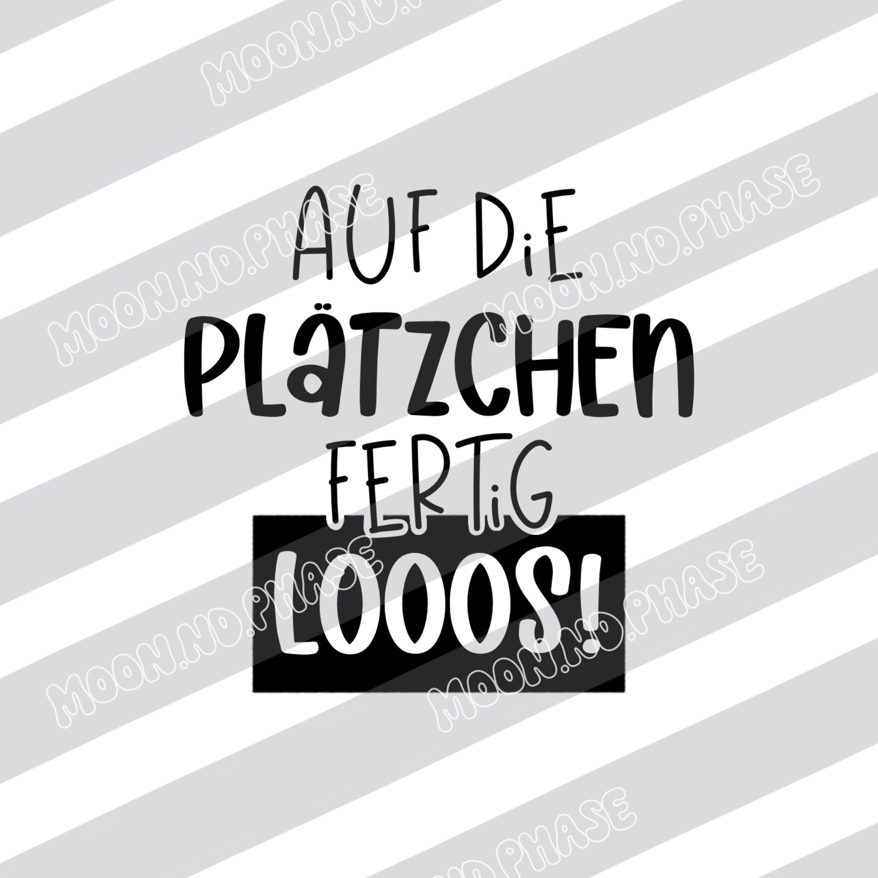 Plätzchen, fertig, LOS! PNG Datei