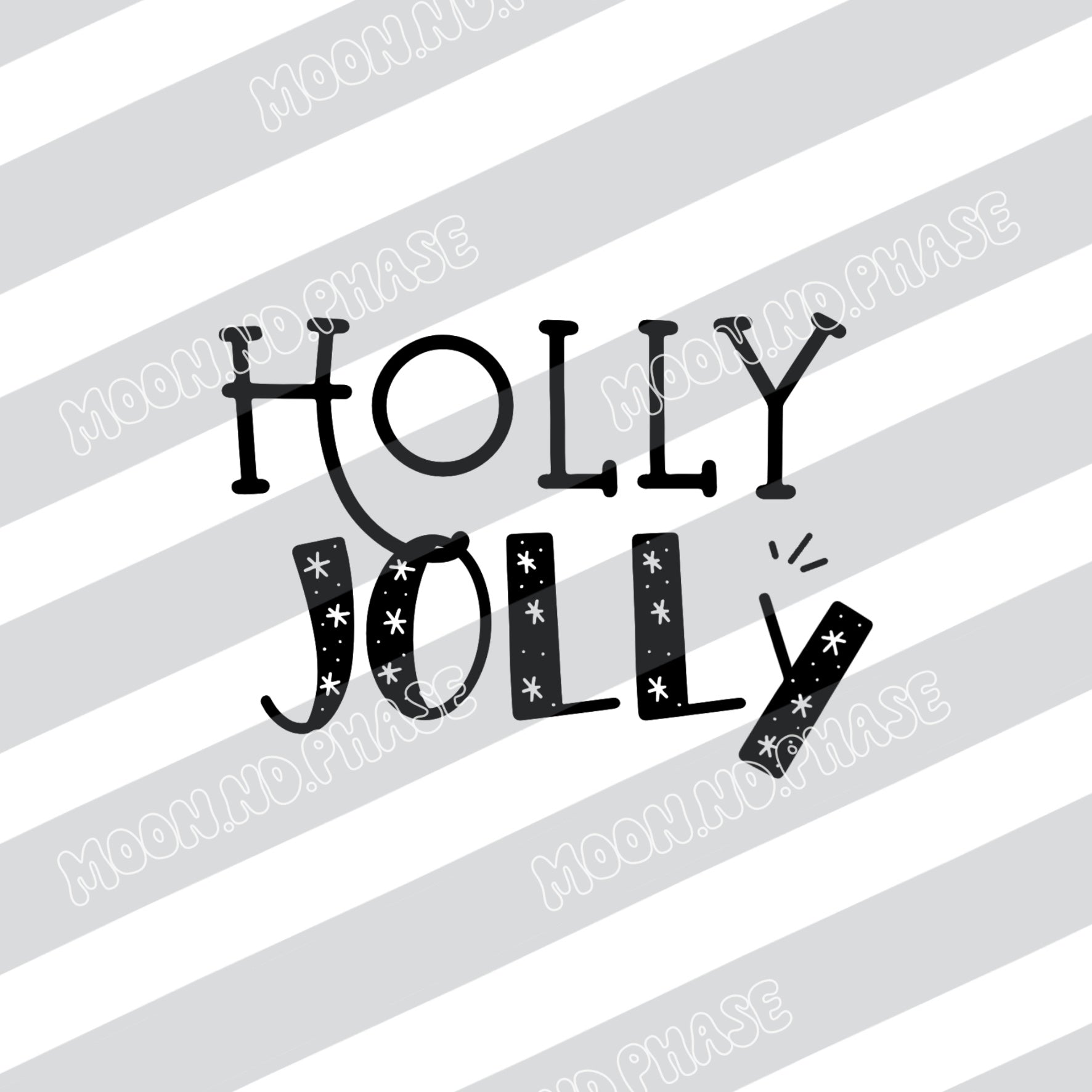 Holly Jolly PNG Datei