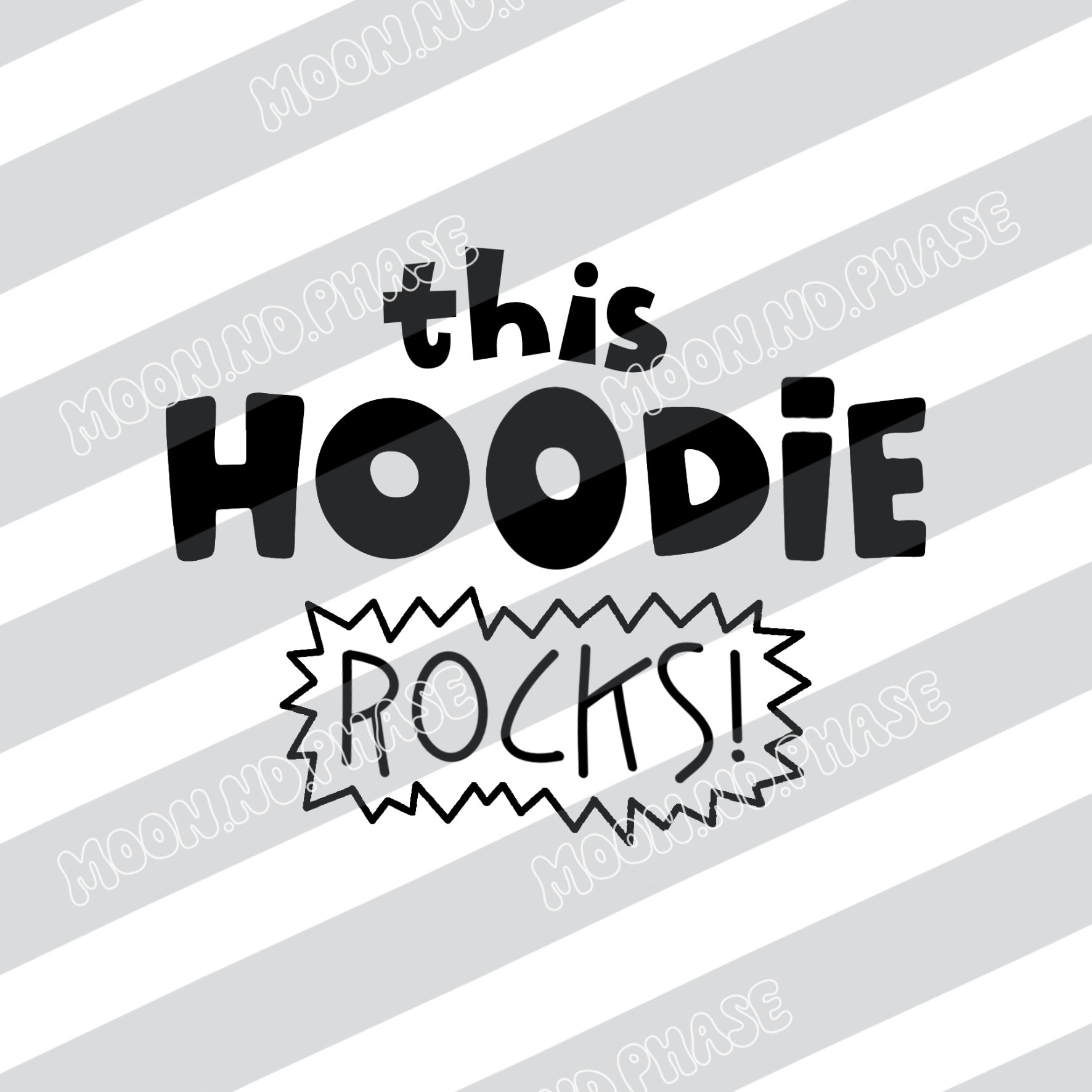 This Hoodie rocks PNG Datei