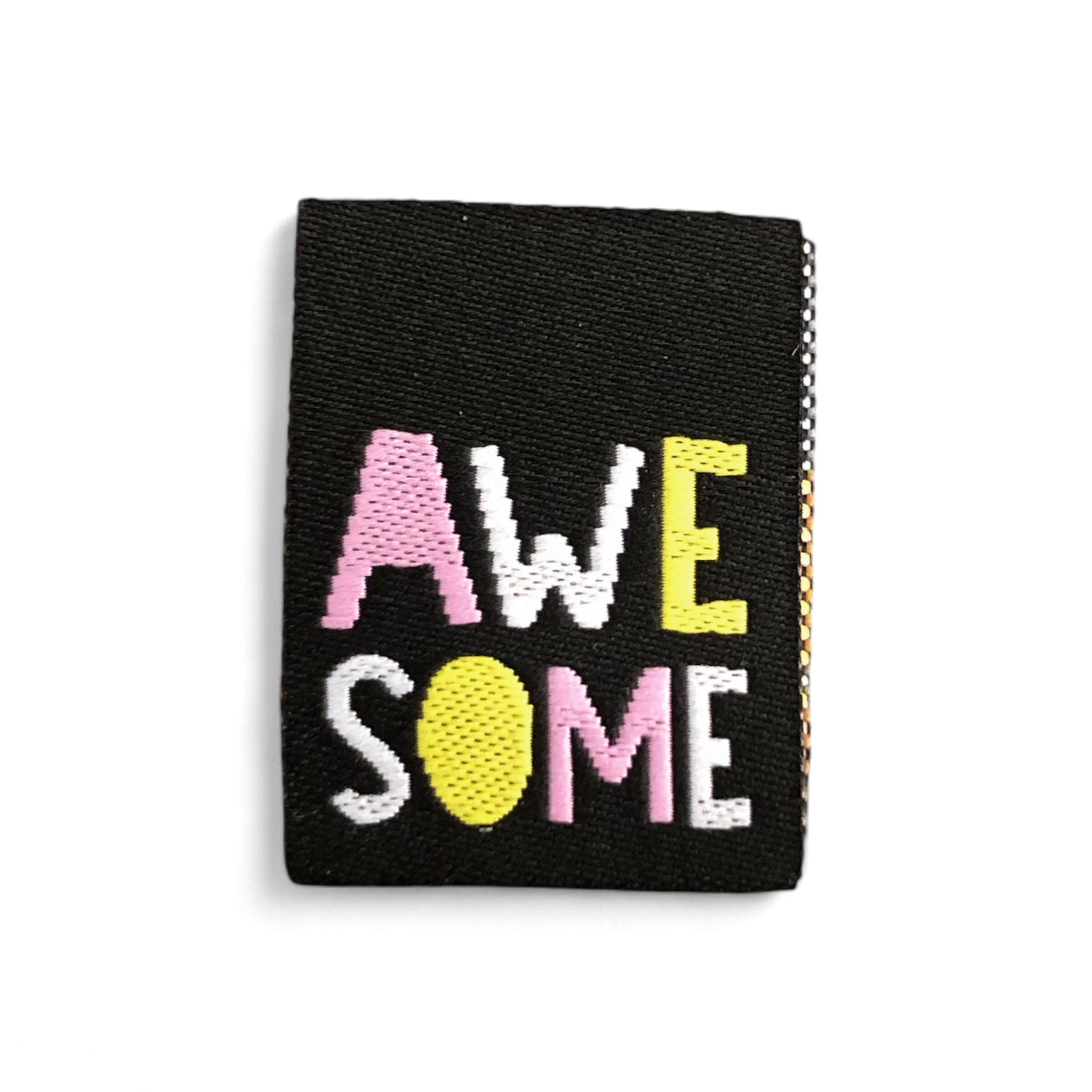 Set of 3 web labels “Awesome”