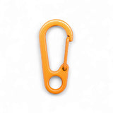 Lobster clasp carabiner for pendant x Orange