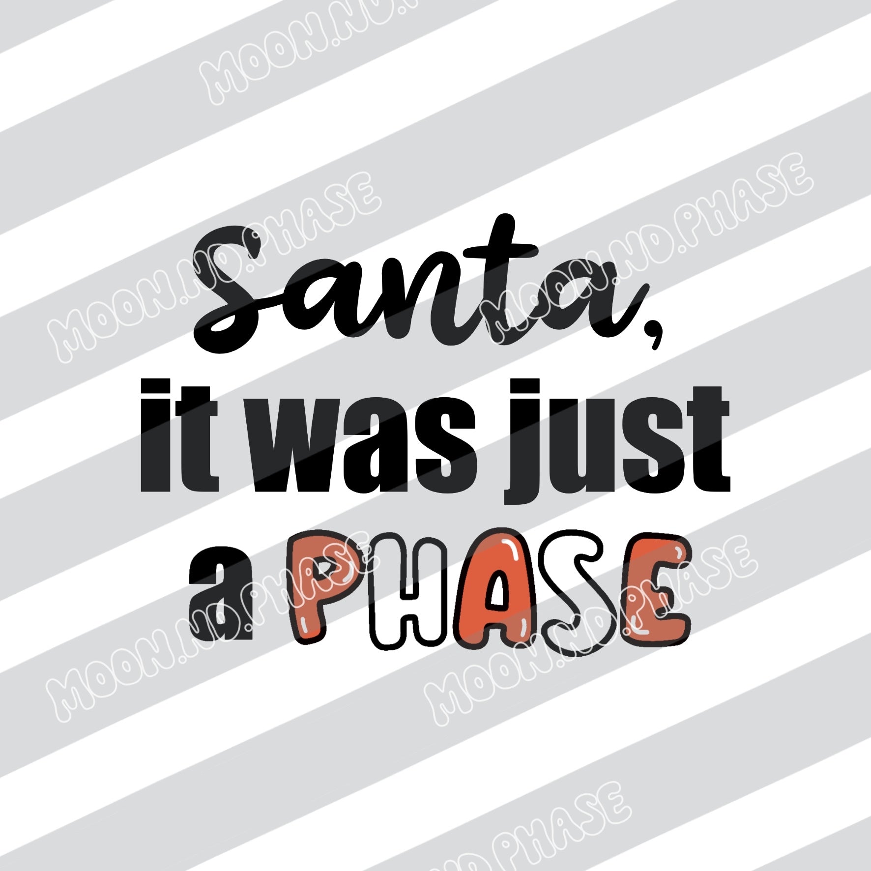 Santa, it was just a Phase PNG Datei