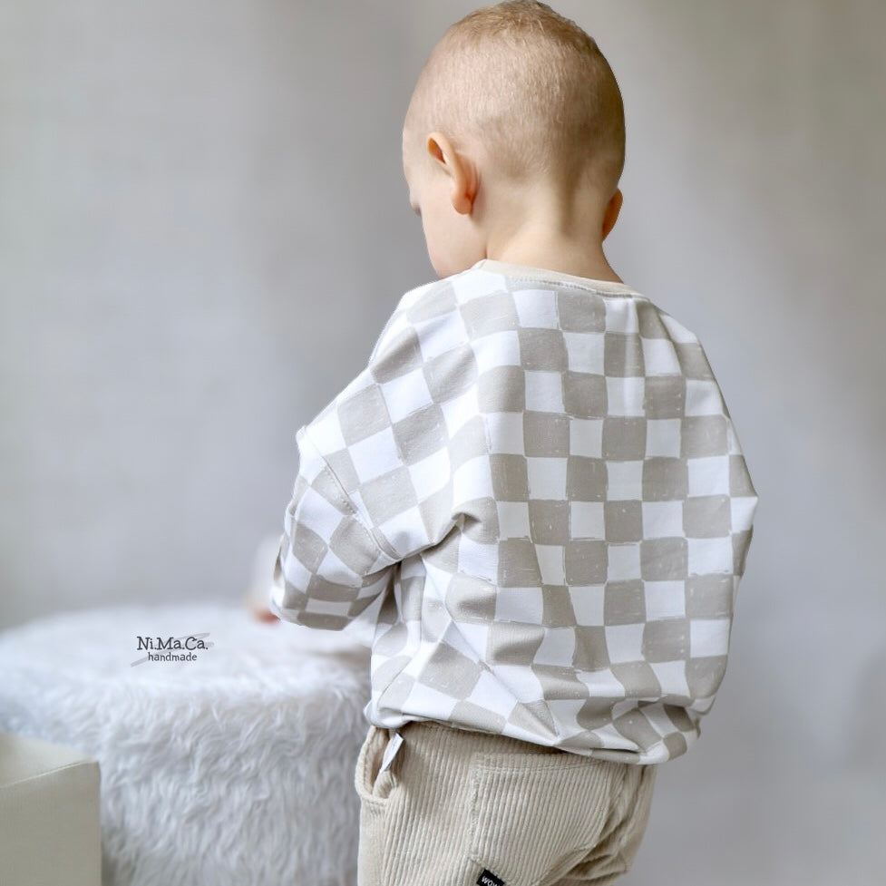 Kombidesign "Doodle Checkerboard"