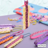 0,5m Ripsband „Leo“ x Pink