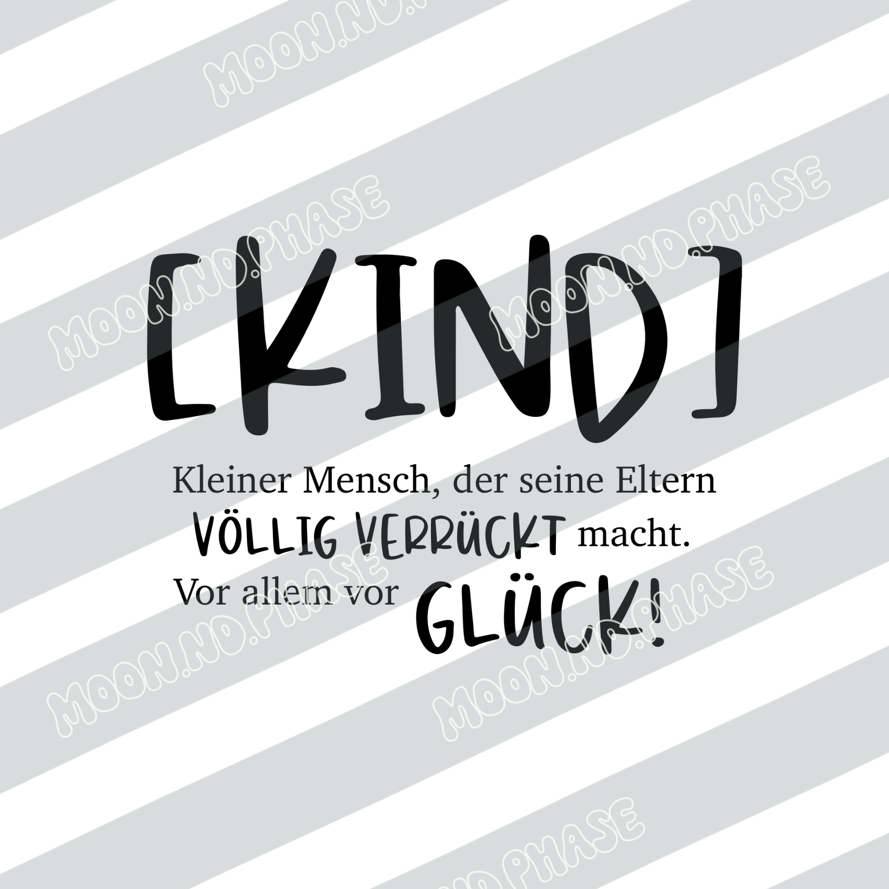 Kind = Glück PNG Datei