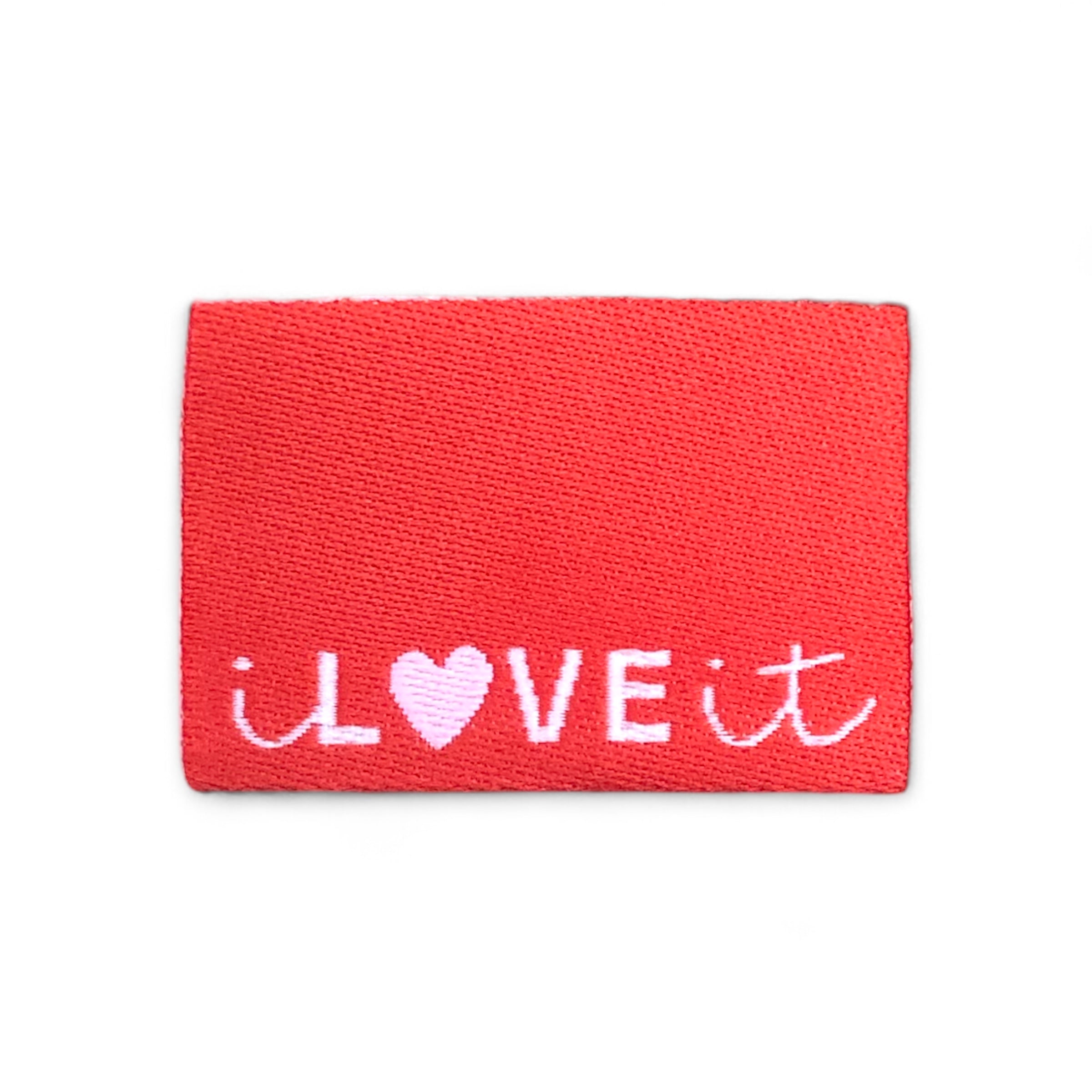 3er Set Weblabel “iLOVEit”