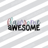 Flawsome Awesome PNG Datei