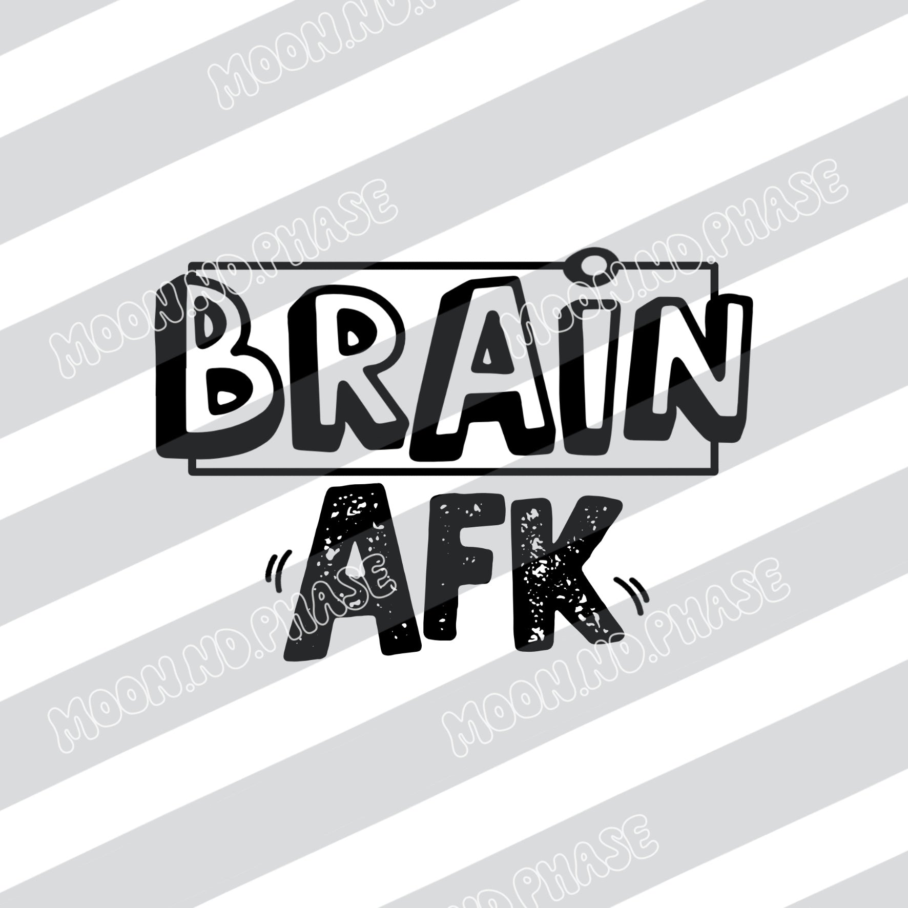 Brain AFK PNG Datei