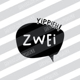 Numbers in speech bubbles PNG file