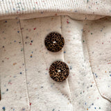 Coconut button “Leo”