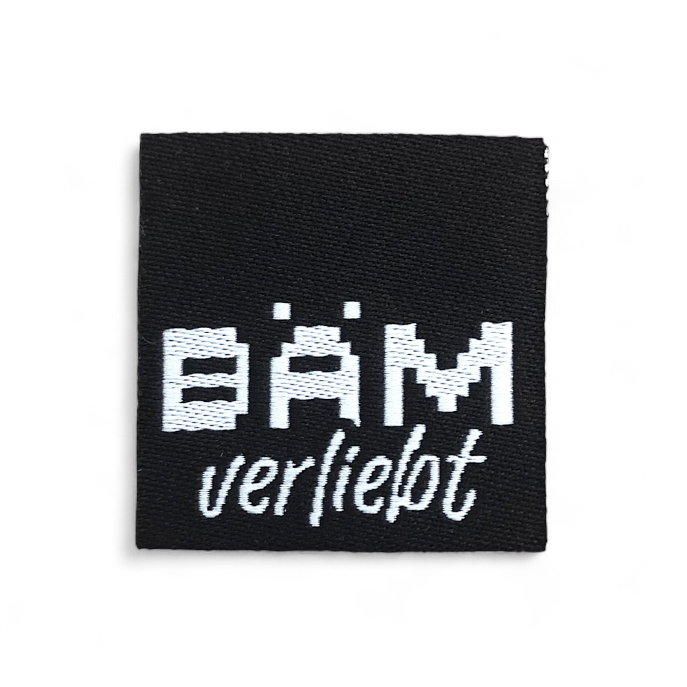 3er Set Weblabel “BÄM verliebt”