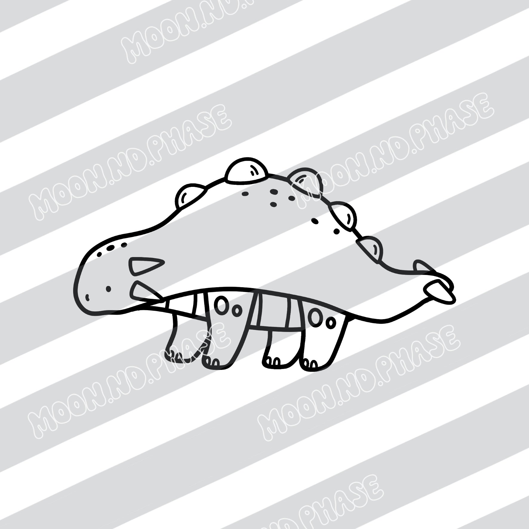 Ankylosaurus PNG file