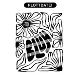 Blüh! PNG Datei - 3 Varianten