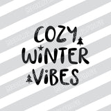 Cozy Winter Vibes PNG Datei