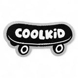 Woven iron-on patch “Skateboard”