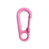 Lobster clasp carabiner for pendant x pink