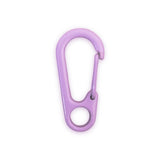 Lobster clasp carabiner for pendant x lilac