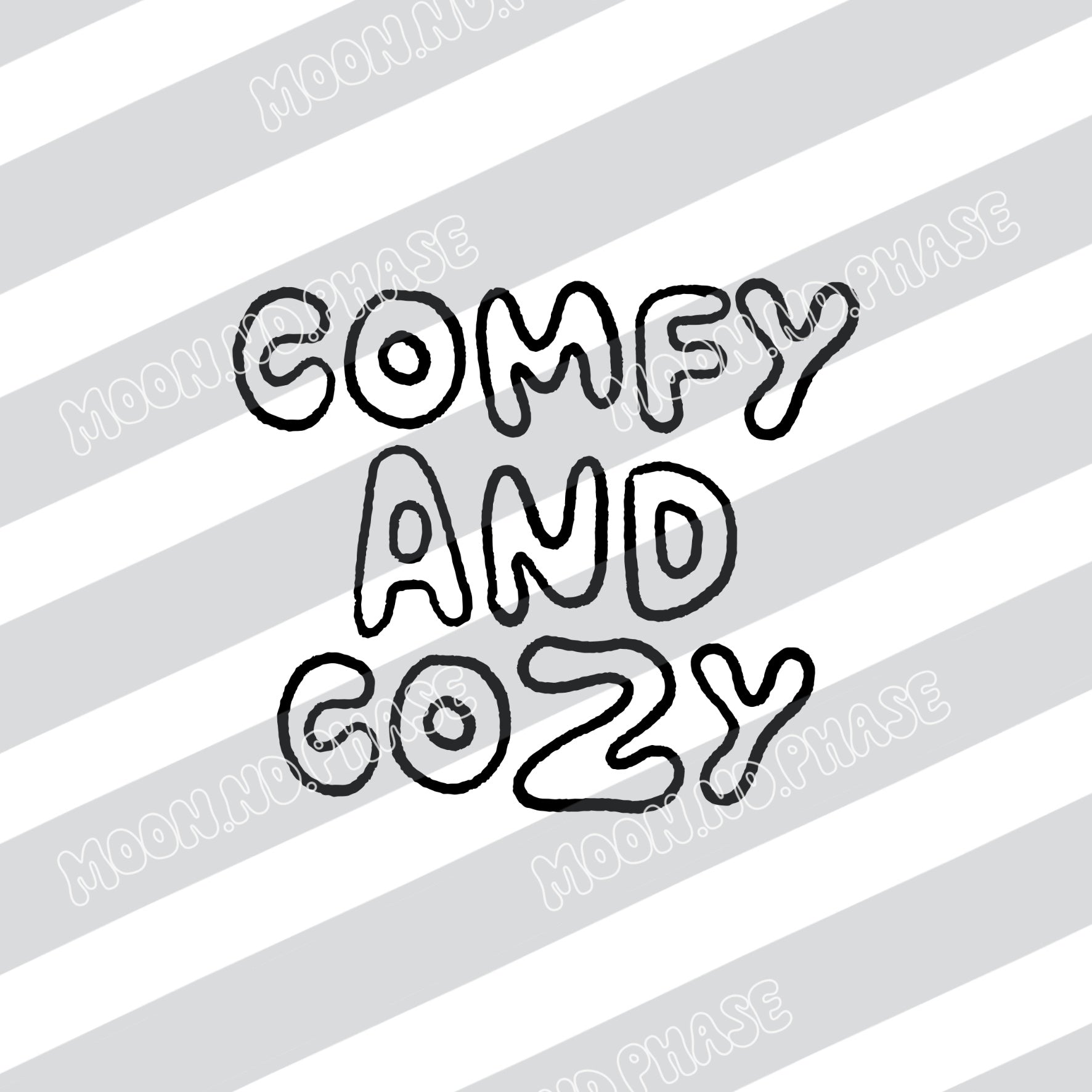 Comfy & cozy PNG Datei