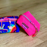 3er Set Weblabel „F*ck yeah“ x Neonpink