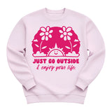 Go outside & enjoy life PNG Datei