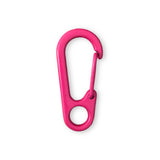Lobster clasp carabiner for pendant x pink