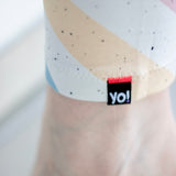 Set of 3 woven labels “Yo!”