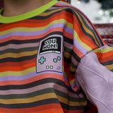 Iron-on patch “Gameboy” x Purple