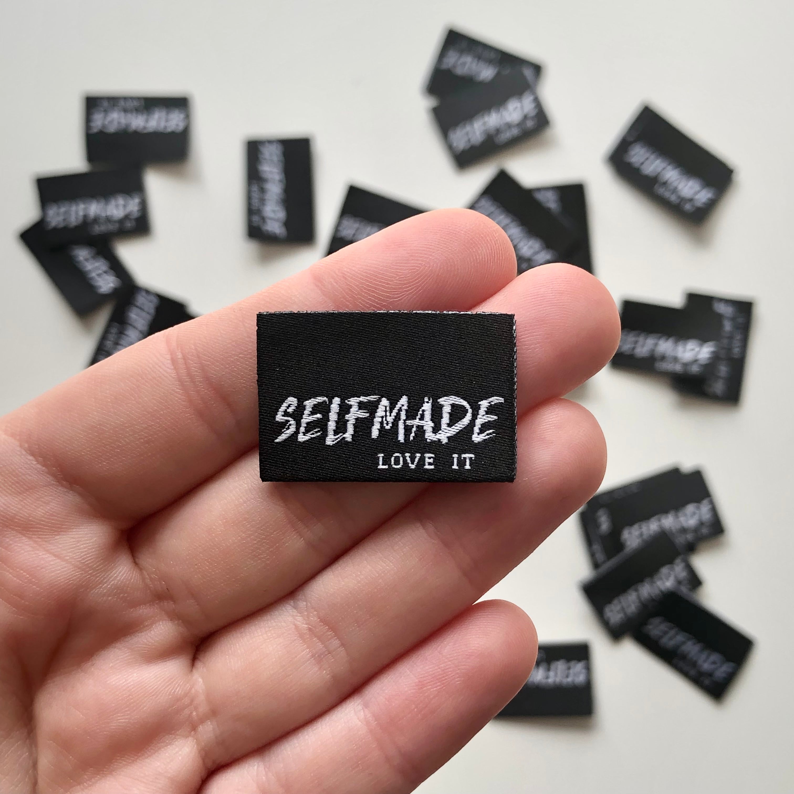 3er Set Weblabel “Selfmade”