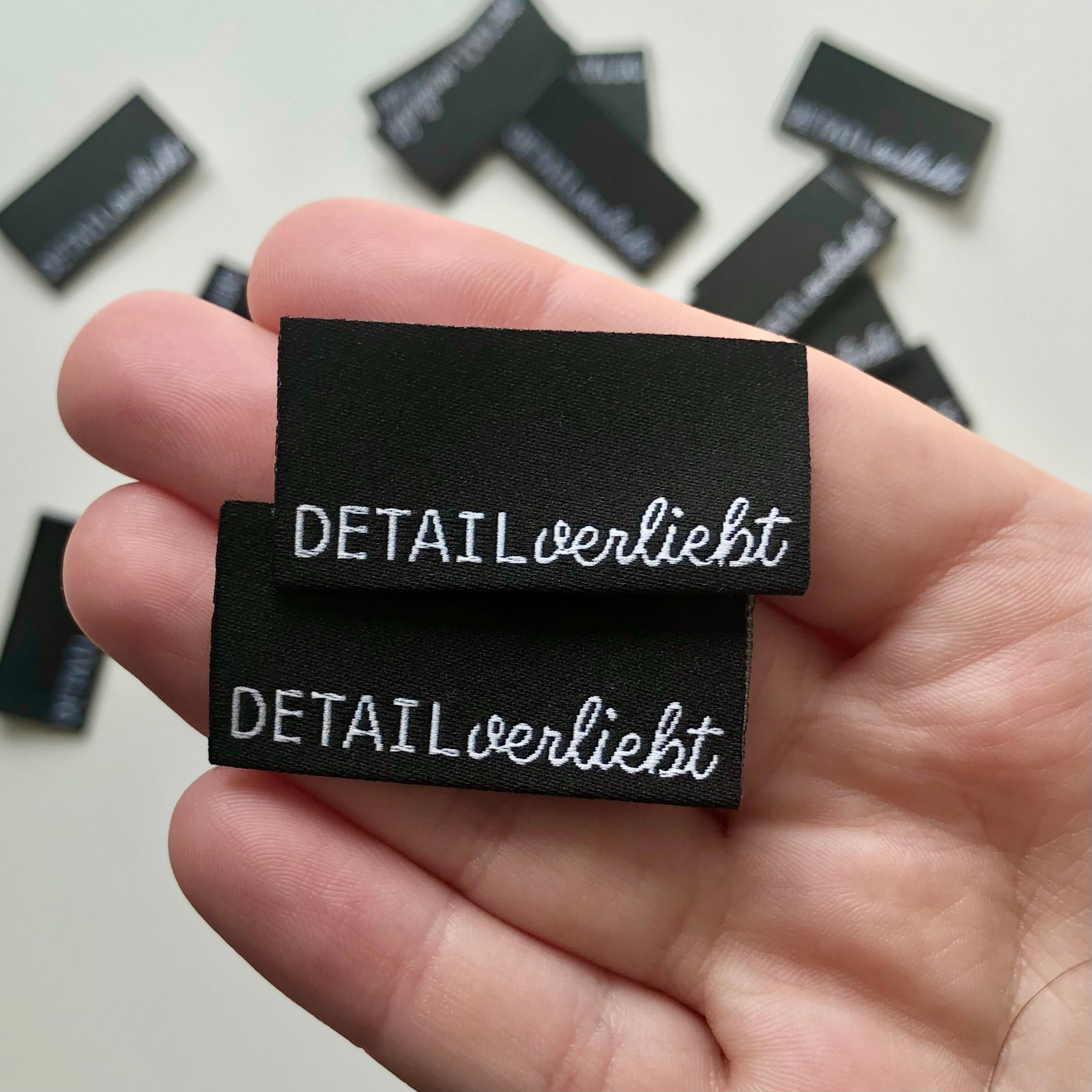 3er Set Weblabel “DETAILverliebt”