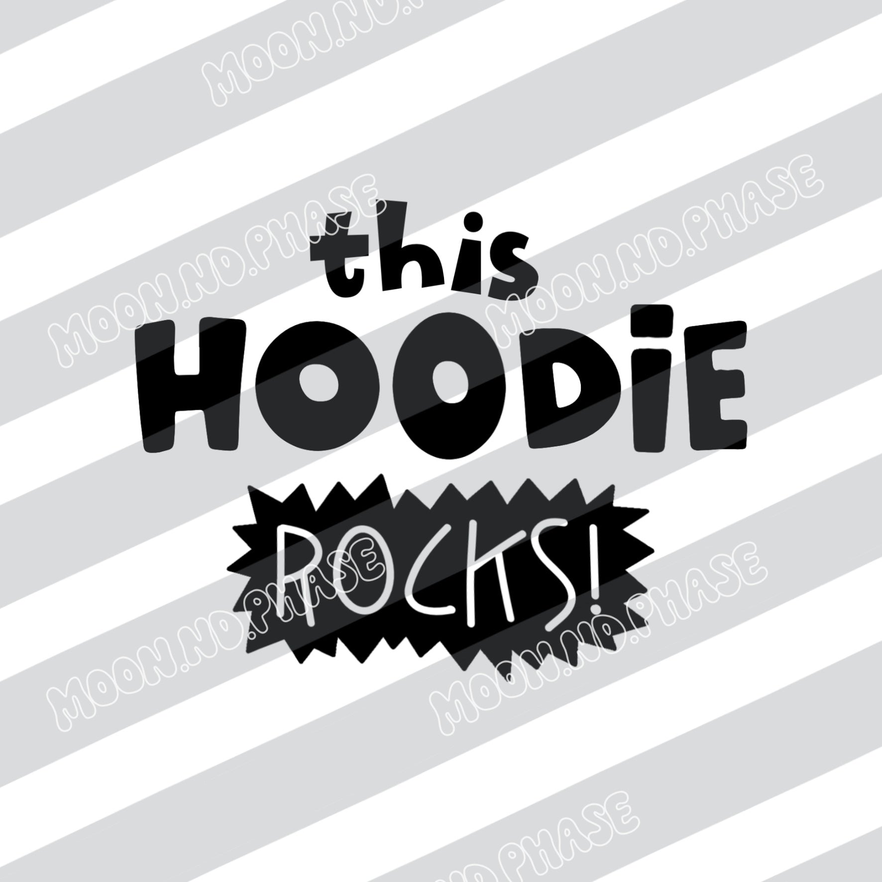 This Hoodie rocks PNG Datei