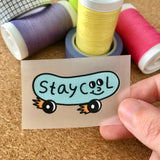 Iron-on patch “Stay cool”