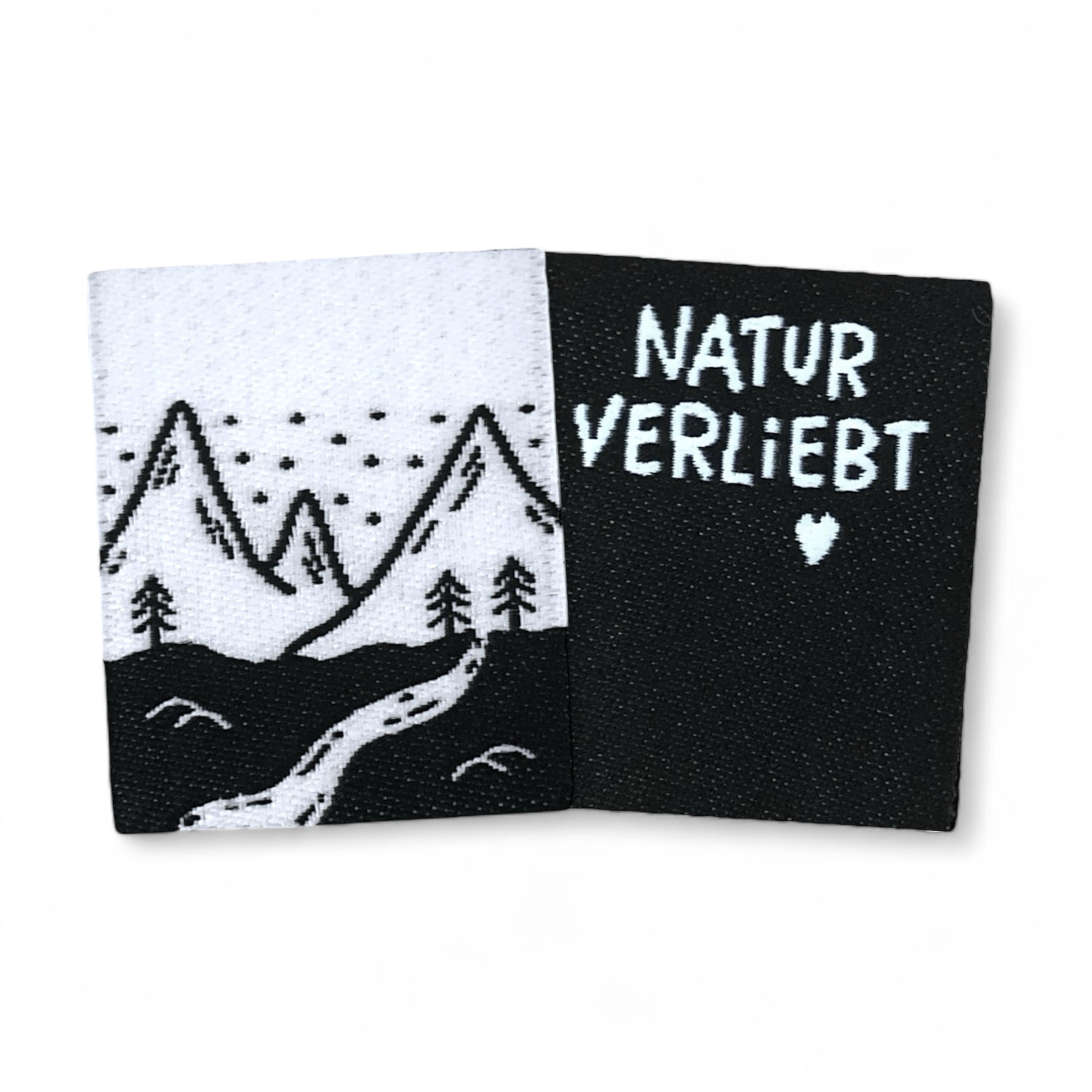 2er Set Weblabel „Naturverliebt“