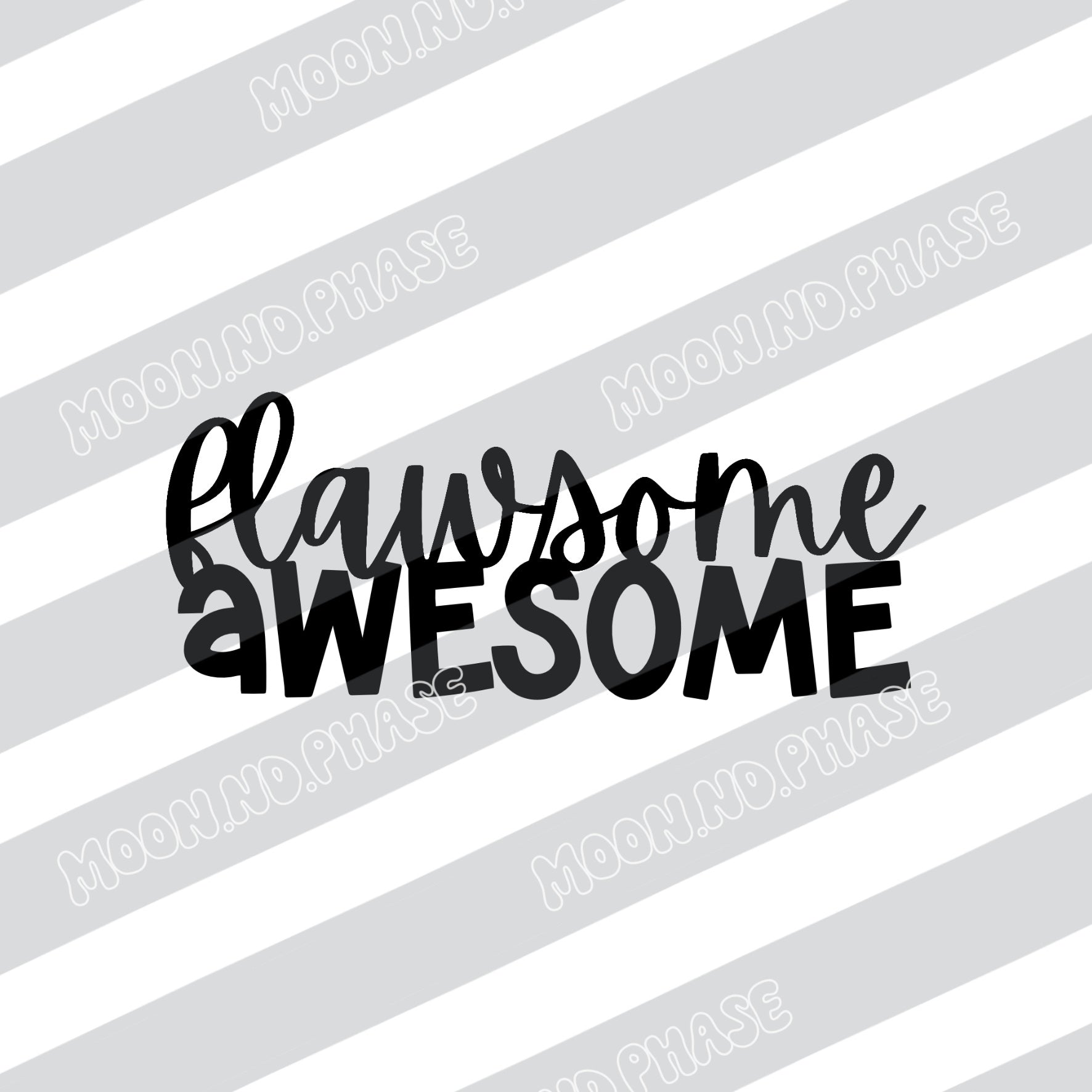 Flawsome Awesome PNG Datei