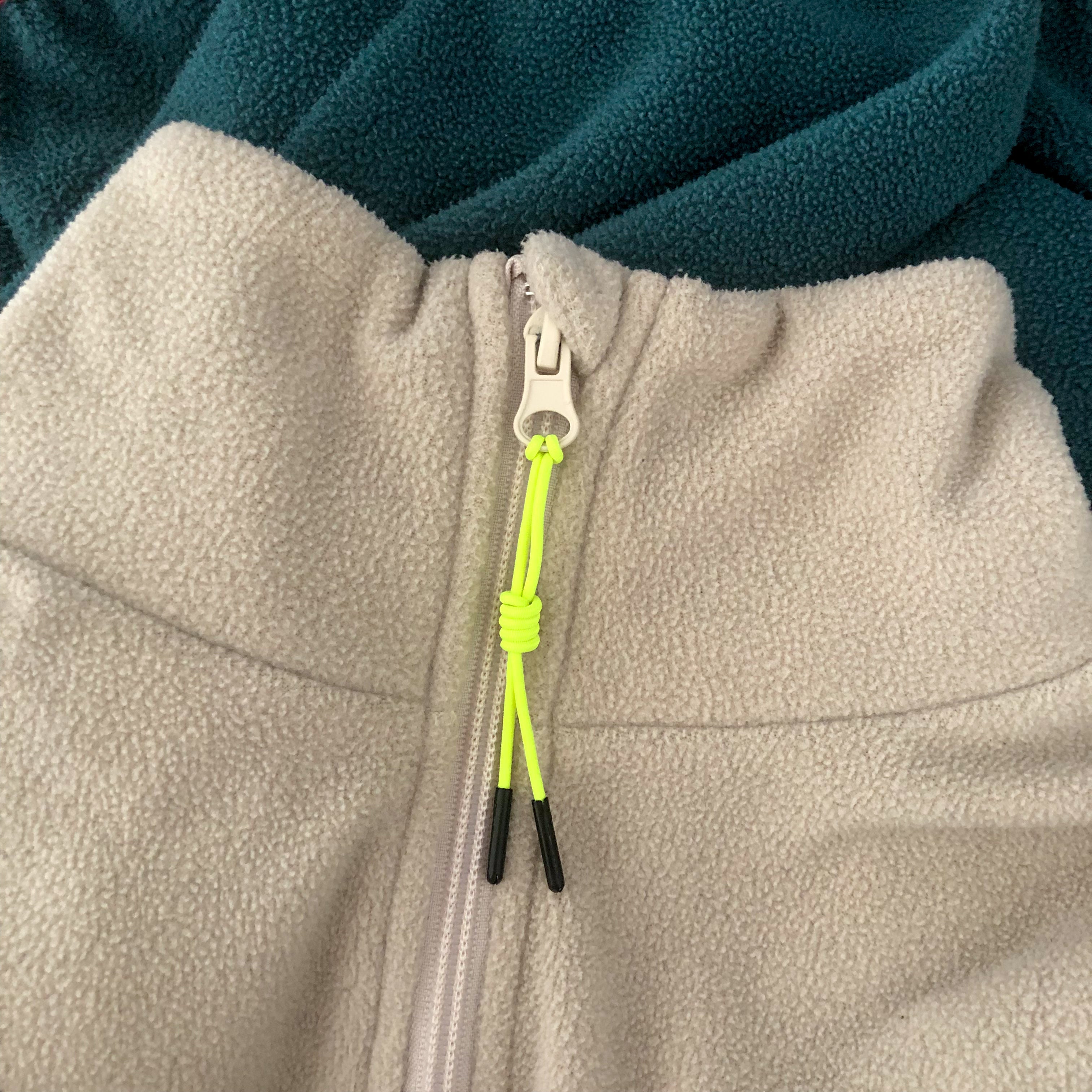 Zipper Schlaufe x Neongelb