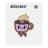 Mini Bügelbild “Kurze Kaffee-Pause”