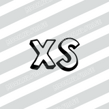 Children's sizes letters PNG file