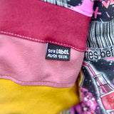 Set of 3 woven labels “such a label is a must” black